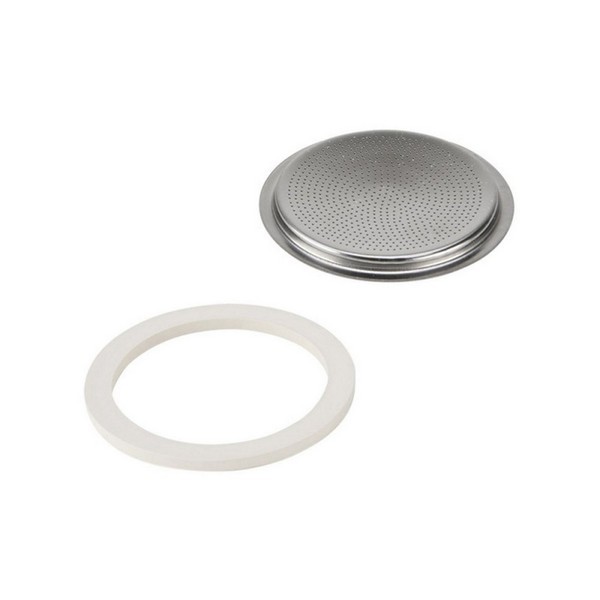 KQNM 6 PCS anneau de tasse filtre à café rondelles joint cafetiere  italienne Joints et Filtre de Rechange pour Cafetière Filtre en Aluminium  et Joints en 3 Tasses : : Cuisine et Maison