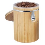 Boite de rangement café grain Bambou grand modèle 10020605