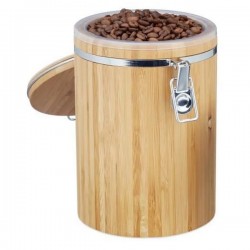 Boite de rangement café grain Bambou grand modèle 10020605