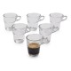 lot de 6 Tasses Verre Caprice 9 cl DURALEX