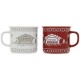 Coffret 2 mugs - Jumbo Chalet 30 cl