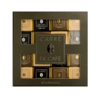 Coffret 25 x  Carré de café® Moka - Arabica noir - Café lait PRALUS