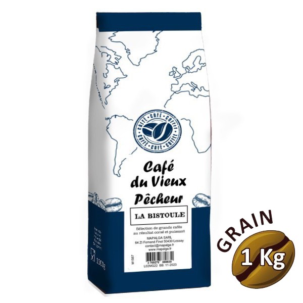Café grain LE PTIT MIC 1kg / 6kg - CAFÉ DU VIEUX PÊCHEUR