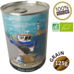 Boite café grain arabica PÉROU SAN IGNACIO BIO 125g - CAFÉ DU VIEUX PÊCHEUR