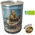 Boite café grain moulu AVIS DE TEMPÊTE BIO 125g - CAFÉ DU VIEUX PÊCHEUR