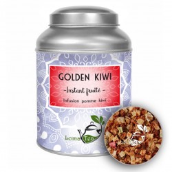 Infusion de fruits GOLDEN KIWI- LOMATEA VRAC BOITE METAL 100g