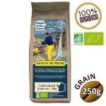 Café grain 100% arabica RETOUR DE PÊCHE BIO 250g - CAFÉ DU VIEUX PÊCHEUR