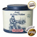 Boîte métal café moulu LE PTIT MIC 500g - CAFÉ DU VIEUX PÊCHEUR