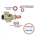 Lot de 4 joints rénovation pipette de groupe café SAECO GAGGIA PHILIPS
