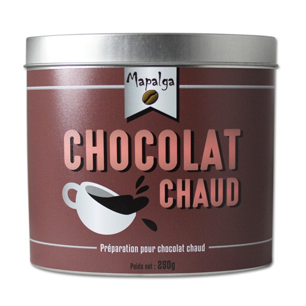 Chocolat chaud instantané 250g - MAPALGA - MAPALGA CAFES