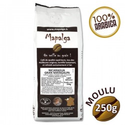 Café moulu pure origine NICARAGUA GRAN MATAGALPA - 250g - MAPALGA