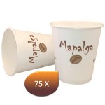 Gobelet carton décor MAPALGA 180 ml