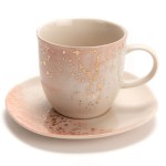 Tasse à thé et sous tasse Lily Rose - 18cL - AMADEUS