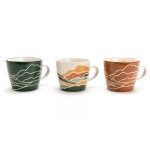 Mug SOMMETS 3 designs assortis - 30 cl - AMADEUS