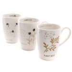 Mug CARPE DIEM 3 designs assortis - 35 cl - AMADEUS