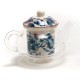 Coffret Tea for one verre GINNY - 25 cl - AMADEUS