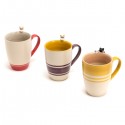 Mug TOM 3 designs assortis - 28 cl - AMADEUS