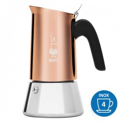 Cafetière Bialetti Induction Venus Cuivre Inox 4 tasses