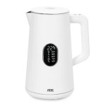 Bouilloire blanche avec température réglable - ADE