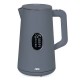 Bouilloire grise avec température réglable KG2100-2 - 1,5 L - ADE