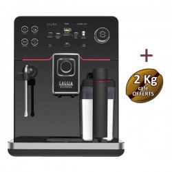 Machine à café automatique ACCADEMIA GLASS RI9781/01 - GAGGIA + 4 Kg de café OFFERTS