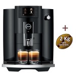 Machine à café E6 Piano Black (EC) 15437 JURA + 3 Kg de café offerts