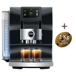 Machine à café Z10 (EA) Diamond Black 15349 JURA + 4 Kg de café offerts