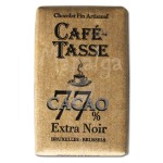 Tablette chocolat extra noir 77% cacao 9 g - CAFE TASSE