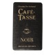 Tablette chocolat Noir 9g - CAFE TASSE