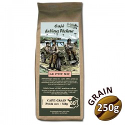 Café grain LE PTIT MIC DDAY 250g - CAFÉ DU VIEUX PÊCHEUR