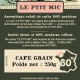 Café grain LE PTIT MIC DDAY - 250g - CAFÉ DU VIEUX PÊCHEUR