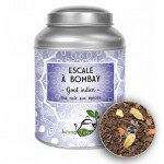 Thé noir Escale à Bombay - CHAI - LOMATEA Boîte métal (100g)
