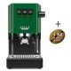 Machine à café espresso CLASSIC E24 JUNGLE GREEN GAGGIA RI9481/17 + 1 Kg de café moulu OFFERT