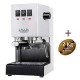 Machine à café espresso CLASSIC E24 POLAR WHITE GAGGIA RI9481/13 + 1 Kg de café moulu OFFERT
