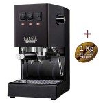 Machine à café espresso CLASSIC E24 JUNGLE GREEN GAGGIA RI9481/17 + 1 Kg de café moulu OFFERT