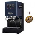 Machine à café espresso CLASSIC E24 JUNGLE GREEN GAGGIA RI9481/17 + 1 Kg de café moulu OFFERT