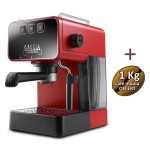 Machine à café ESPRESSO EVOLUTION LAVA RED GAGGIA EG2115/03 + 1 Kg de café OFFERT