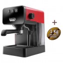 Machine à café ESPRESSO STYLE LAVA RED GAGGIA EG2111/03 + 1 Kg de café OFFERT