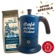 Cafetière italienne Moka Classique 3 Tasses CAFÉ DU VIEUX PÊCHEUR tous feux sauf induction - ANGELINA