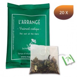 Thé vert  L'arrangé LOMATEA x 20 infusettes individuelles