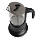 Cafetière italienne CORINNA 3 tasses noire TOUS FEUX COR30303 - ANGELINA