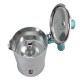 Cafetière italienne Aluminium / Tiffany 3 tasses TOUS FEUX SAUF INDUCTION ANG30001 - ANGELINA