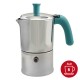 Cafetière italienne Aluminium / Tiffany 3 tasses TOUS FEUX SAUF INDUCTION ANG30001 - ANGELINA