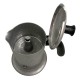 Cafetière italienne Vintage Alu / noir 3 tasses TOUS FEUX  ANG3INDVIN03 - ANGELINA