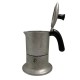 Cafetière italienne Vintage Alu / noir 3 tasses TOUS FEUX  ANG3INDVIN03 - ANGELINA