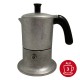 Cafetière italienne Vintage Alu / noir 3 tasses TOUS FEUX ANG3INDVIN03 - ANGELINA MADE IN ITALY