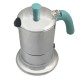 Cafetière italienne aluminium / tiffany 3 tasses TOUS FEUX ANG3IND0001 - ANGELINA