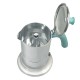 Cafetière italienne aluminium / tiffany 3 tasses TOUS FEUX ANG3IND0001 - ANGELINA