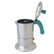 Cafetière italienne aluminium / tiffany 3 tasses TOUS FEUX ANG3IND0001 - ANGELINA