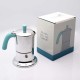 Cafetière italienne aluminium / tiffany 3 tasses TOUS FEUX ANG3IND0001 - ANGELINA